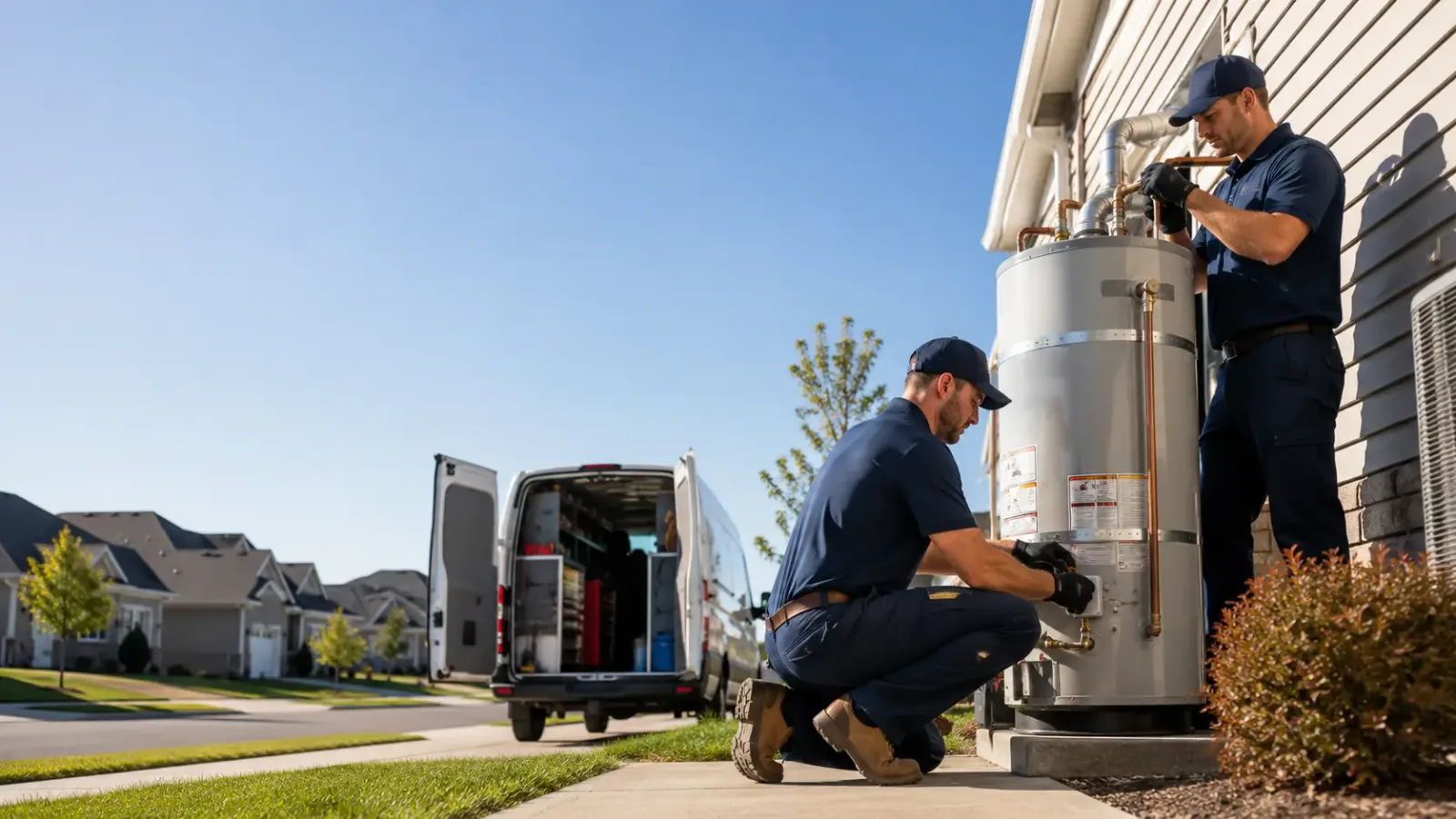 Water Heater Installation in Harrisburg, NE